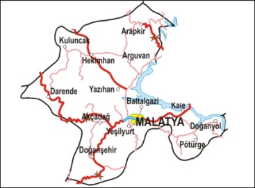 malatya-ilçe-haritası-malatya-ilçeleri